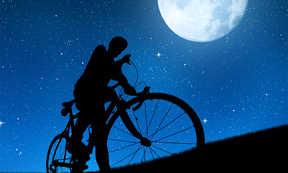 night bike ride